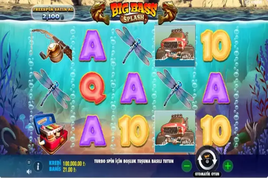 Big Bass Splash Oyun İçi